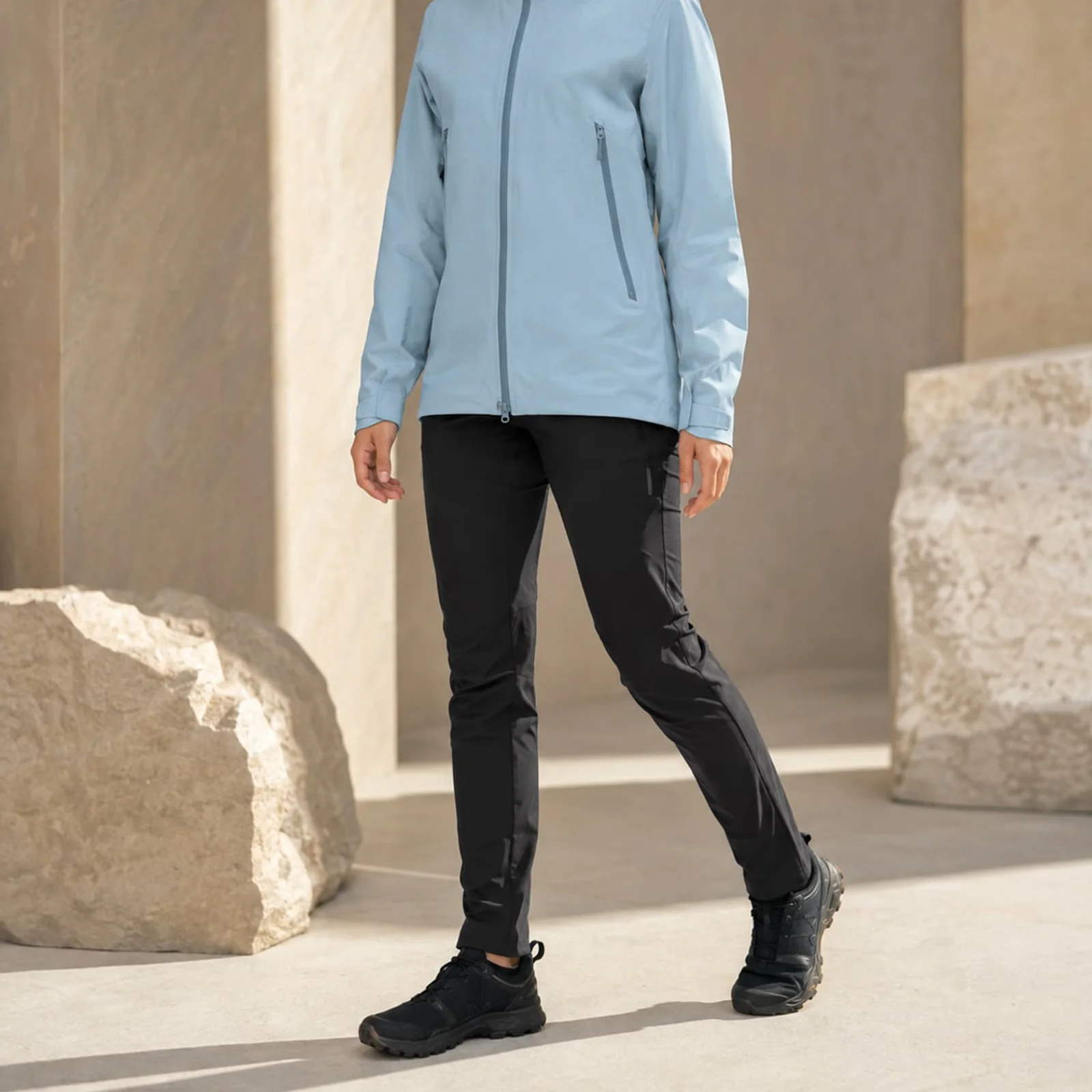 Alpine Gate 3L Shell Jacket in Glacier Blue